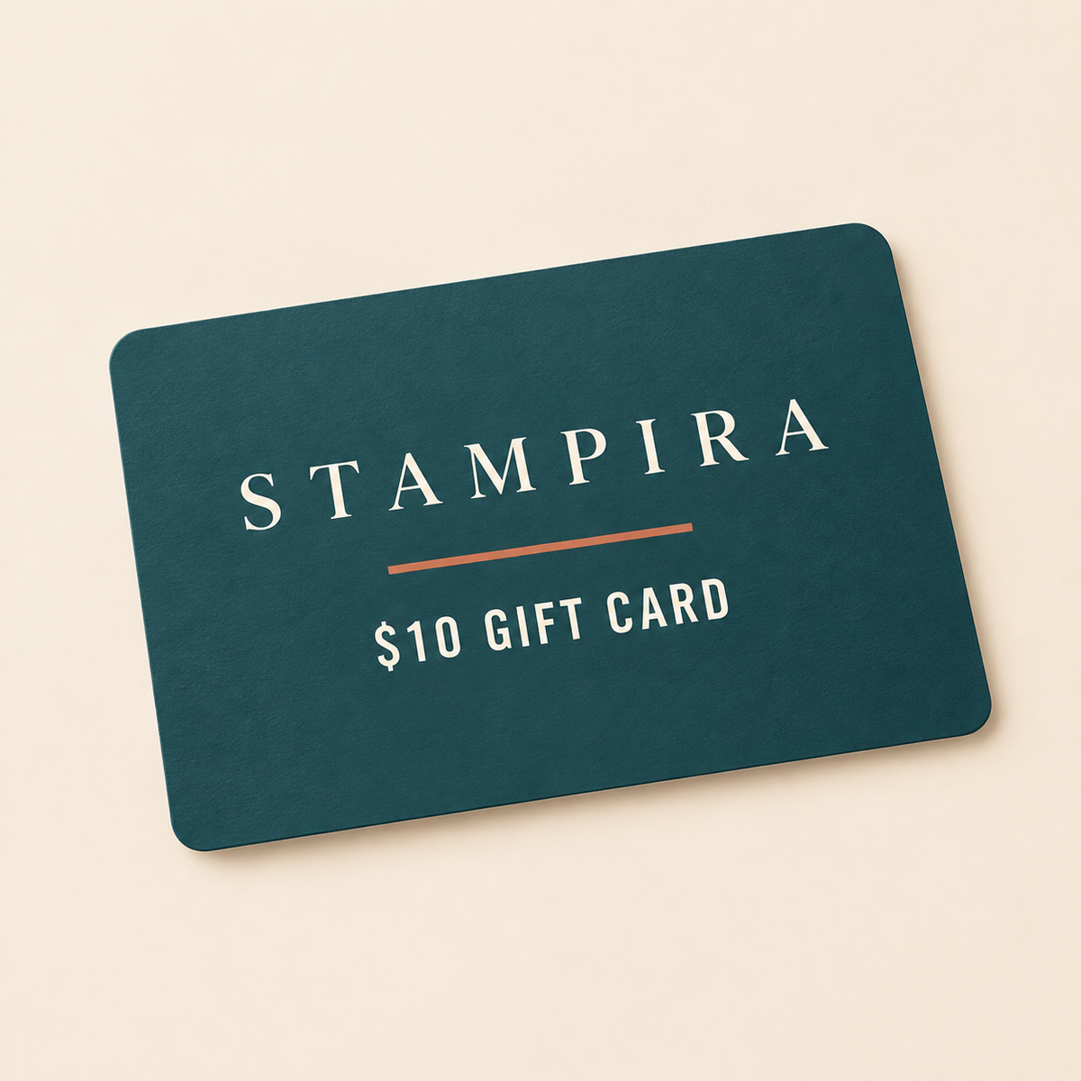Stampira $10 gift card - free with the Buy 3 Get 3 Free pack