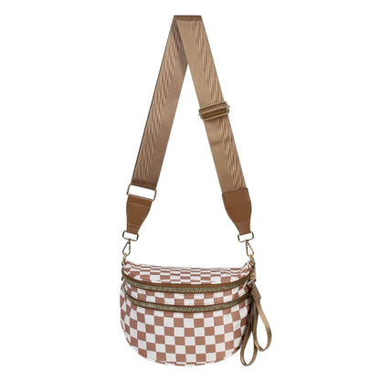 Checkered Taupe